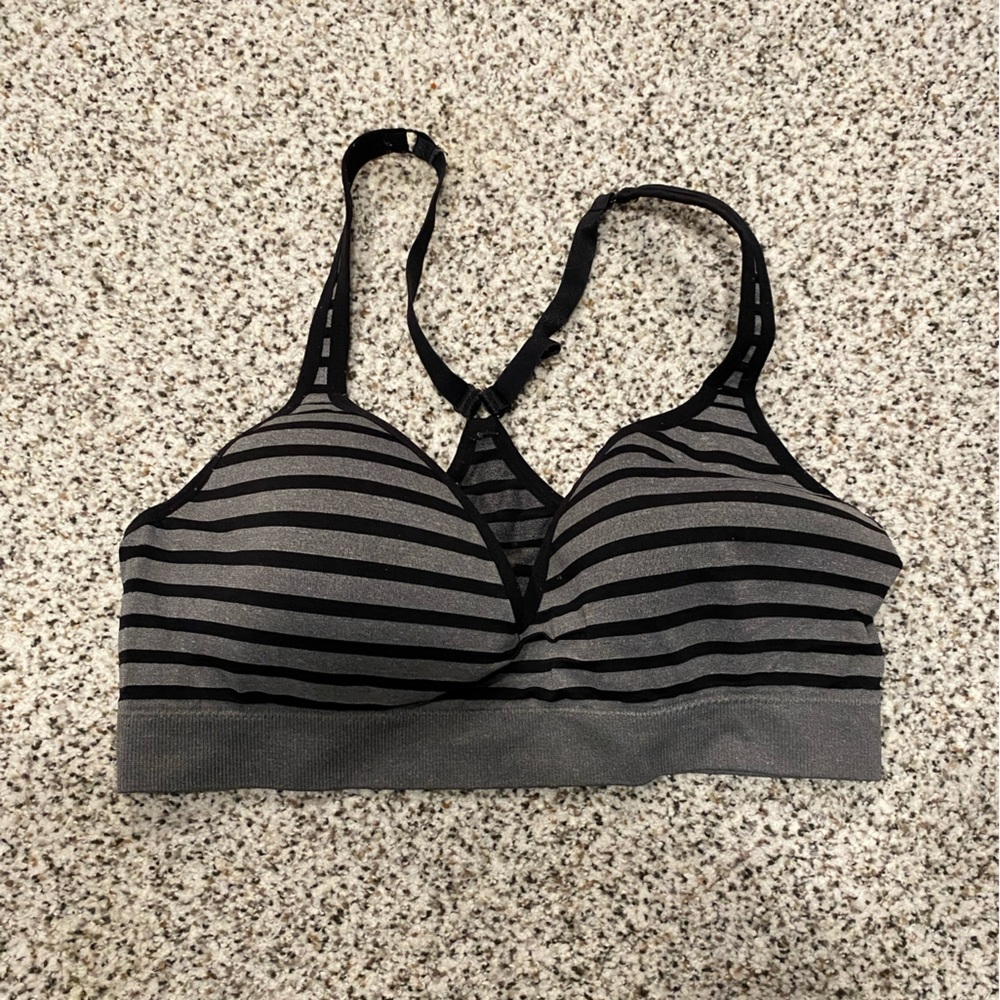 Stripy Sports Bra